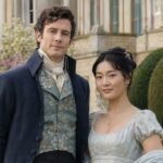 Luke Thompson und Yerin Ha als Benedict Bridgerton und Sophie Baek in Bridgerton Staffel 4