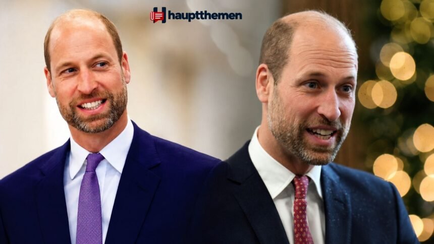 William, Prinz von Wales, bei einem offiziellen öffentlichen Termin im Vereinigten Königreich