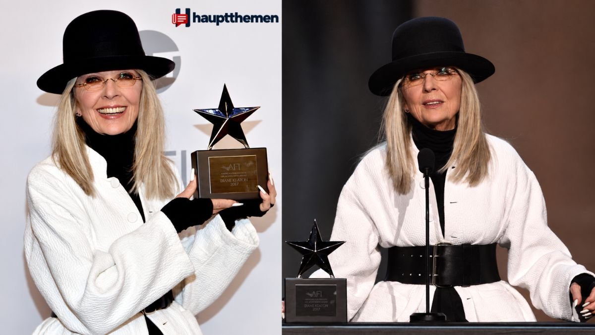 Porträt der SchauspielerinPorträt der Schauspielerin Diane KeatonDiane Keaton