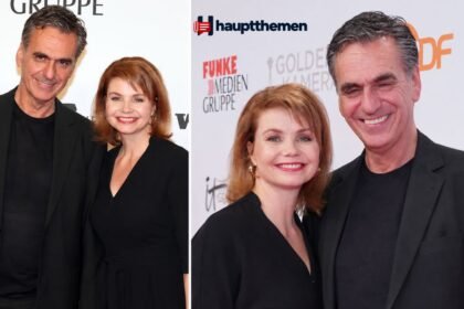 Johannes Wünsche und Annette Frier bei einem gemeinsamen öffentlichen Auftritt